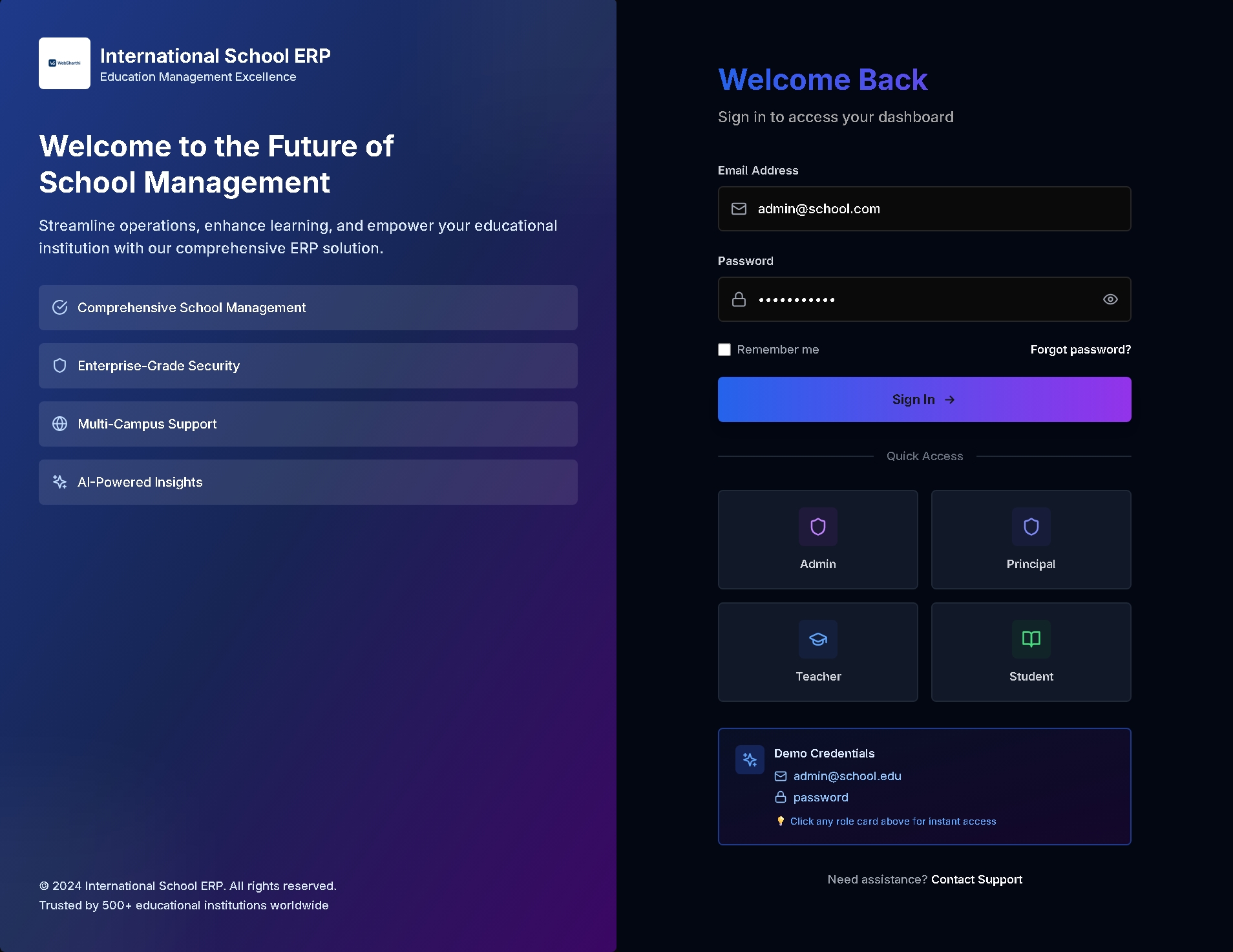 School Management System